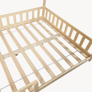Kinderbed Hesel huisbed met uitvalbeveiliging [en.casa]