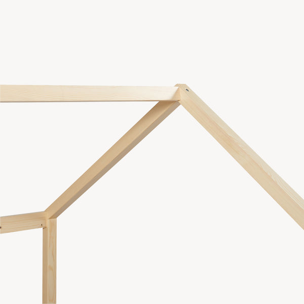 Kinderbed Hesel huisbed met uitvalbeveiliging [en.casa]