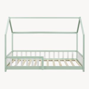 Kinderbed Hesel huisbed met uitvalbeveiliging [en.casa]
