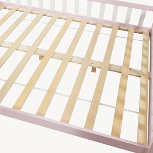 Kinderbed Hesel huisbed met uitvalbeveiliging [en.casa]