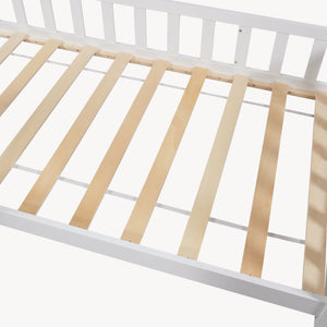 Kinderbed Hesel huisbed met uitvalbeveiliging [en.casa]