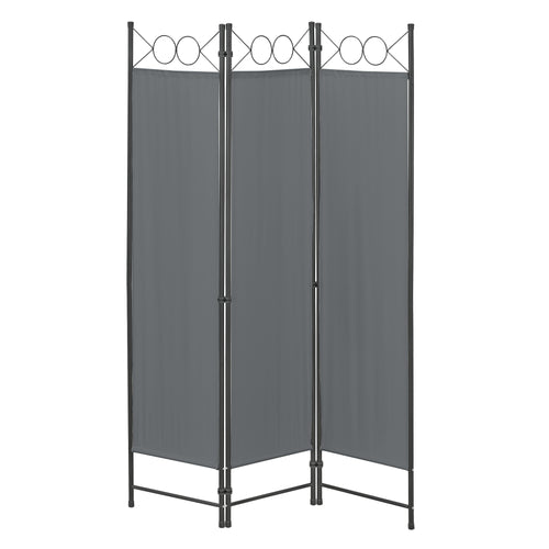 Raumteiler Saragossa 3 - teilig 120x171 cm versch Farben en.casa - premiumXL