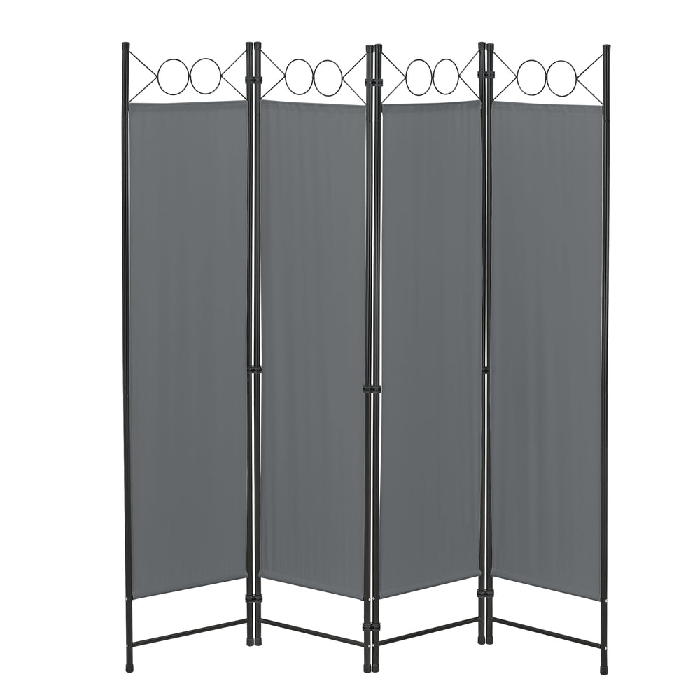 Raumteiler Saragossa 4 - delig 160x171 cm verschillende kleuren en.casa - premiumXL