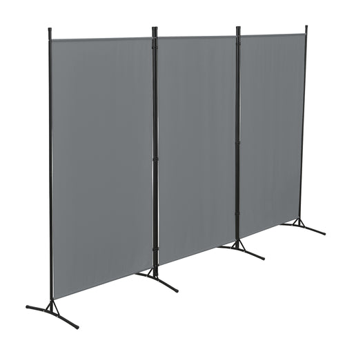 Raumteiler Teruel 3 - delig 260x176 cm verschillende kleuren en.casa - premiumXL