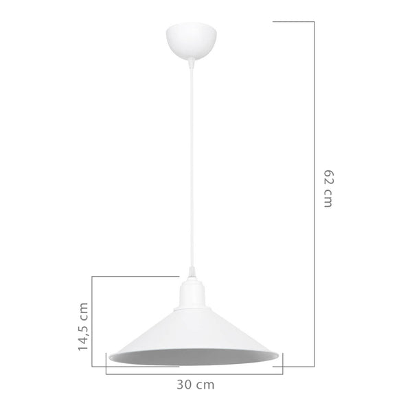 [lux.pro] Hanglamp Hinckley E27 - 3 varianten