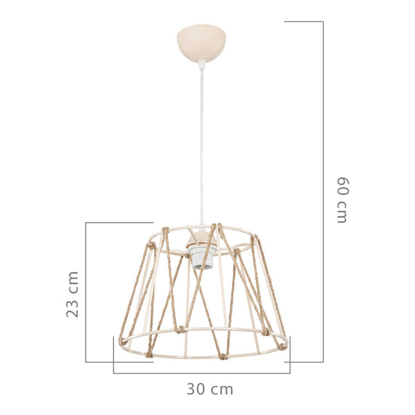 [lux.pro] Hanglamp Halifax E27 - 3 varianten