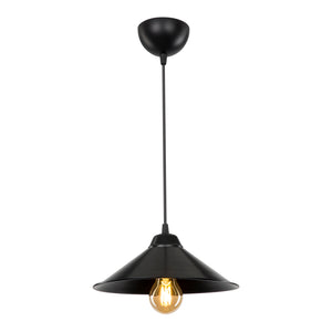 Suspension Hereford en plastique hauteur 48 cm E27 [lux.pro]