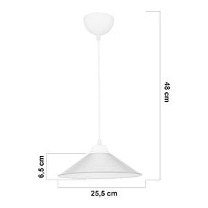 [lux.pro] Hanglamp Hereford E27 - 6 varianten