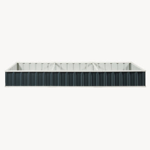 Jardinière surélevée Albrandswaard 258 x 90 x 30 cm anthracite [en.casa]