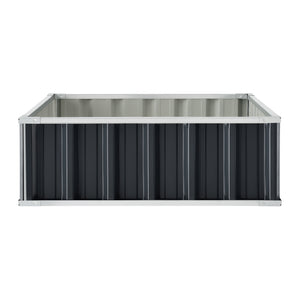 Jardinière Zevenaar acier anthracite [en.casa]