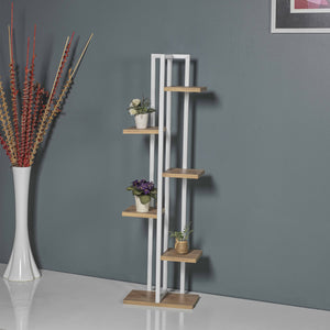 Plantenrek Tohmajärvi Metaal 120x34x21cm in verschillende kleuren [en.casa] - premiumXL