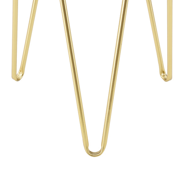 Set de 2 Supports de Plante Cache-pot Pot de Fleur Bac à Fleurs Vase Pieds Épingles à Cheveux Métal Tailles Différentes [en.casa] 