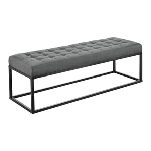 [pro.tec] Halbank bankje stof 120x40x38 cm - 2 varianten