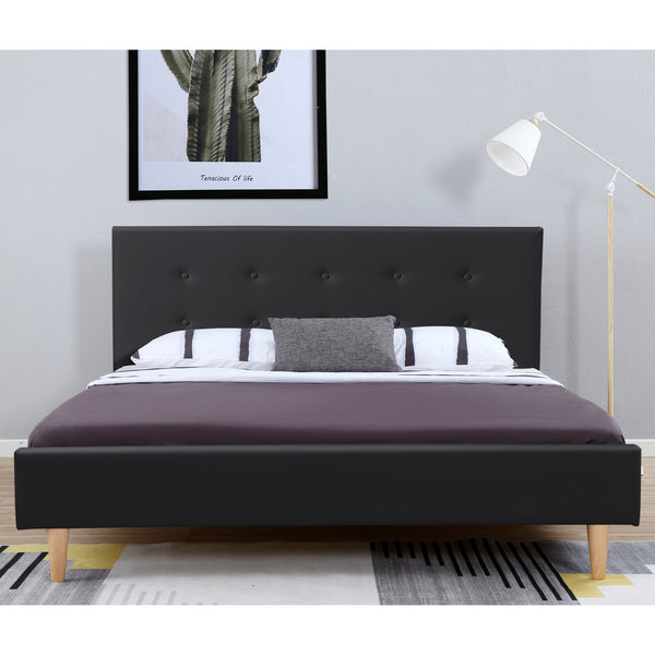Tweepersoonsbed Estoril met bedbodem - verschillende maten en kleuren