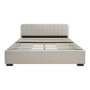 Bed Nofrenna bedframe met bedbodem en 4 bedlades [en.casa] 