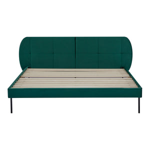 Lit capitonné Porvoo [en.casa]