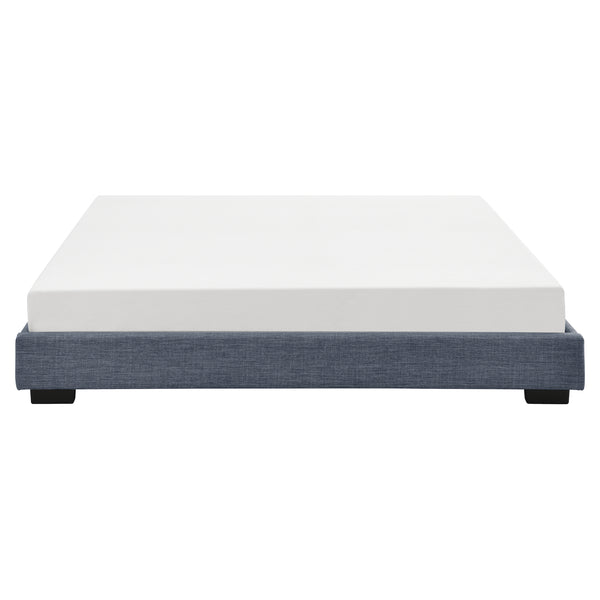 Lit Moderne Rembourré avec Similicuir avec Matelas Corium 