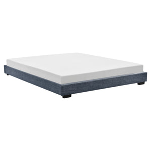 Lit Moderne Rembourré avec Similicuir avec Matelas Corium 