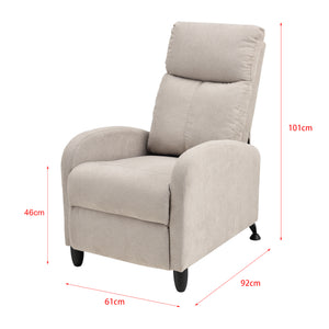 Verstelbare relaxfauteuil 102x60x92 cm - 6 varianten