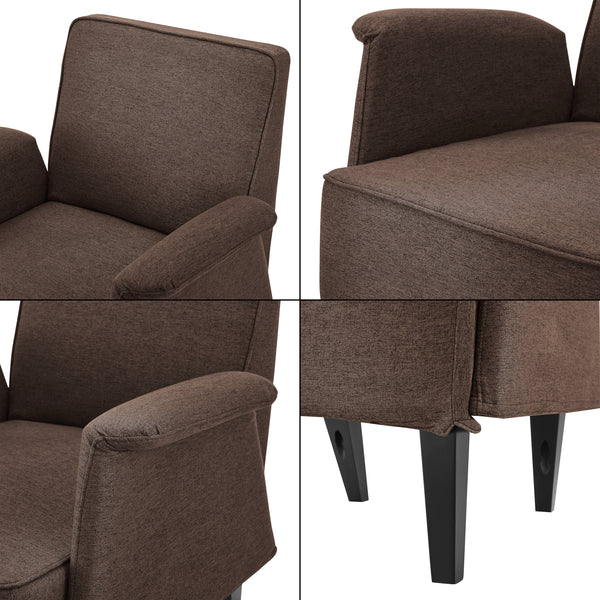 Fauteuil de salon Diespeck 82 x 78,5 x 77 cm [en.casa]
