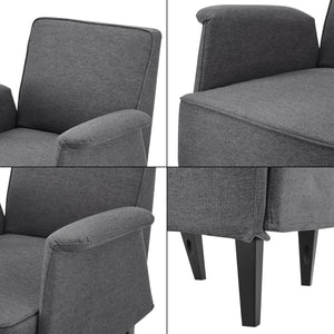 [en.casa] Fauteuil Diespeck 82x78,5x75 cm - 4 varianten