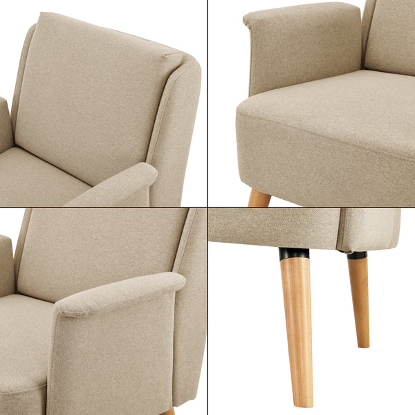 Fauteuil de salon Edling 83 x 73 x 75 cm [en.casa]