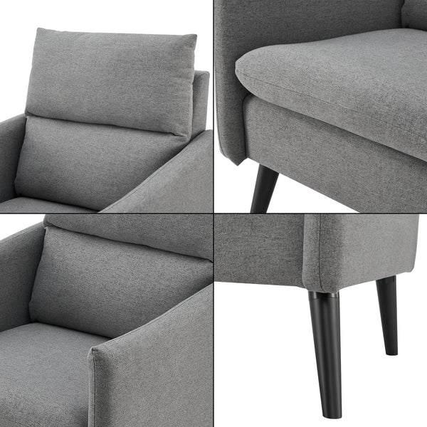 Fauteuil de salon Eitting 85 x 64 x 77 cm [en.casa]