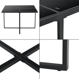 Salon de Jardin pour 8 Personnes Tarragona avec Coussins plusieurs couleurs [en.casa]