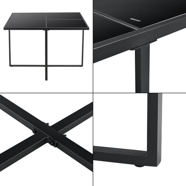 Salon de Jardin pour 8 Personnes Tarragona avec Coussins plusieurs couleurs [en.casa]