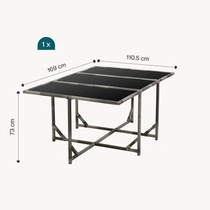 Tuinset 11-delig Laredo loungeset - 3 varianten