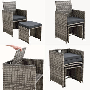 Tuinset 11-delig Laredo loungeset - 3 varianten