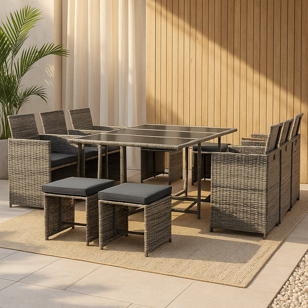 Tuinset 11-delig Laredo loungeset - 3 varianten