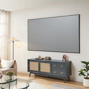 Écran de projection mural Väkhoga Full HD 4K 8K HDR [en.casa]