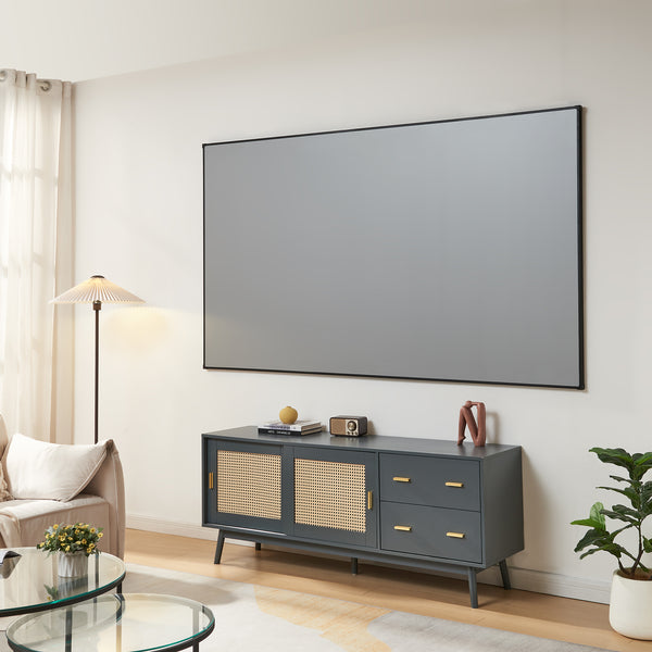 Écran de projection mural Väkhoga Full HD 4K 8K HDR [en.casa]