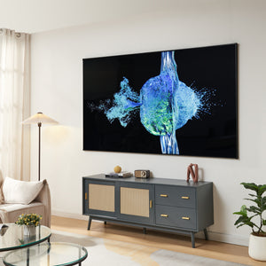 Écran de projection mural Väkhoga Full HD 4K 8K HDR [en.casa]
