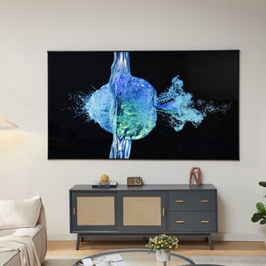 Écran de projection mural Väkhoga Full HD 4K 8K HDR [en.casa]