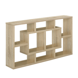 Wandrek Saputit 85 x 47,5 x 16 cm Hangrek in eiken - look en.casa - premiumXL