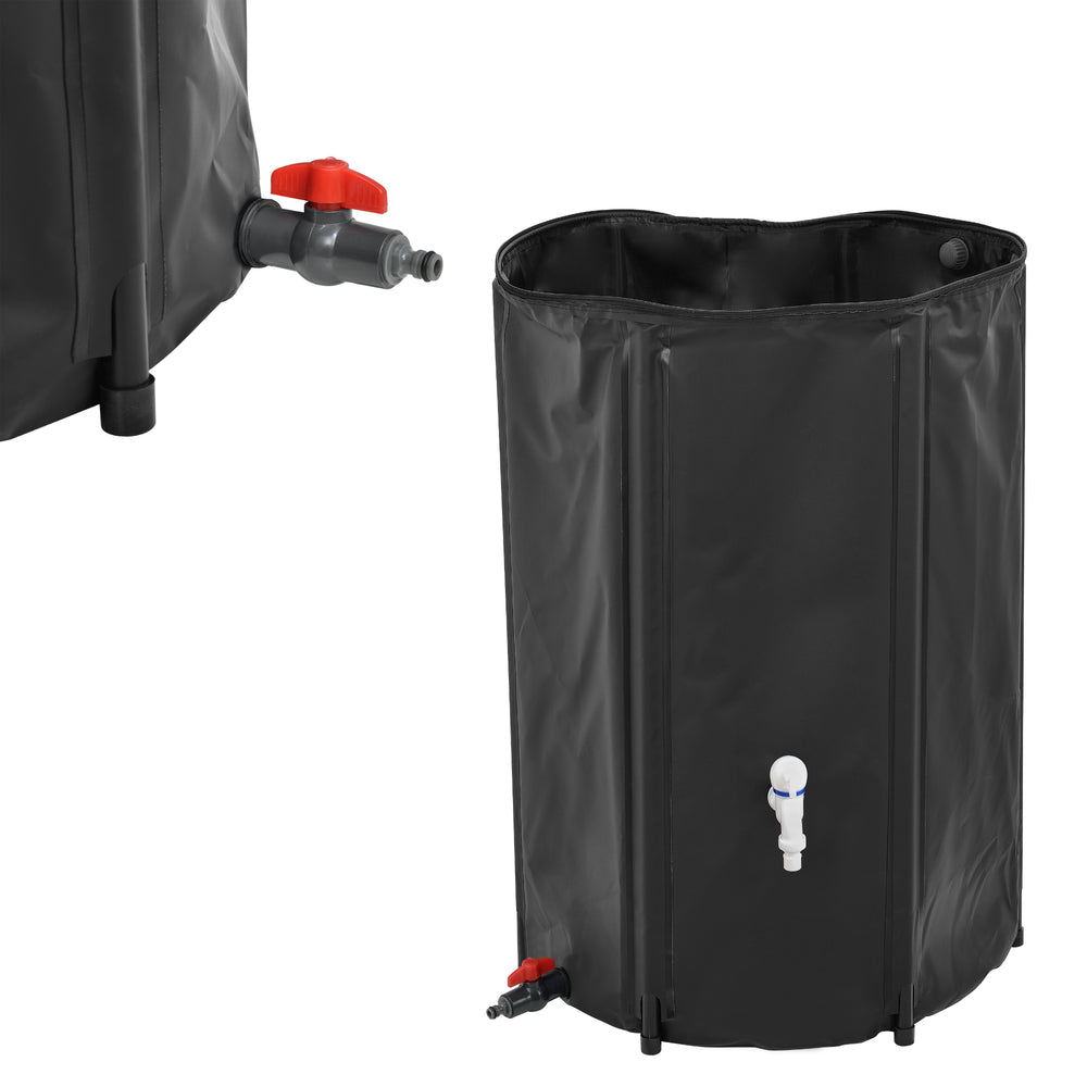 Récupérateur d'eau noir casa.pro