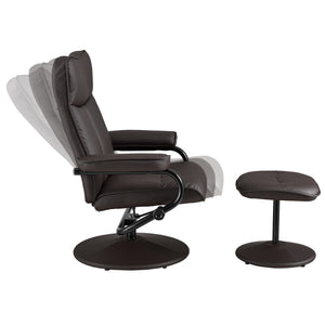 Relaxfauteuil Lohja verstelbaar met voetenbank 108x79x77 cm - 5 varianten