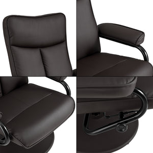 Relaxfauteuil Lohja verstelbaar met voetenbank 108x79x77 cm - 5 varianten