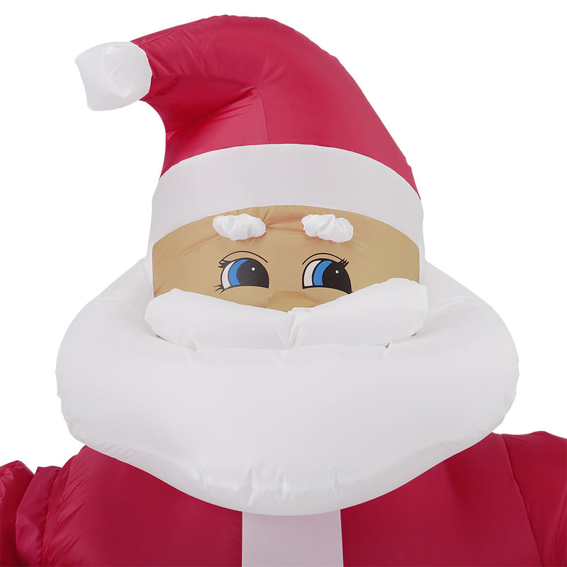 Croquis coté Saint Nicolas / Bonhomme de neige géant gonflable à LED [en.casa]