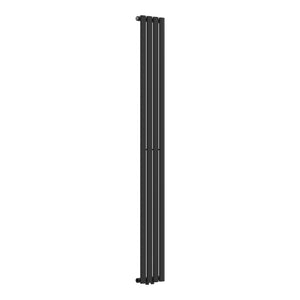 [neu.haus] Designradiator Nore 180x24x5,6 cm zwart