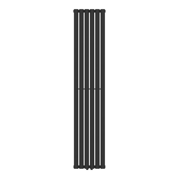 Radiateur à panneau plat Nore 707 W acier 180 x 36 cm noir [neu.haus]