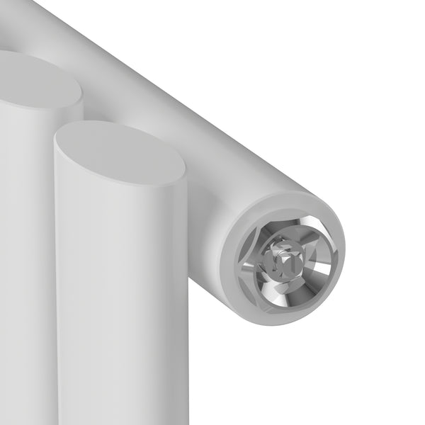 Radiateur à panneau plat Nore 438 W acier 160 x 24 cm blanc [neu.haus]