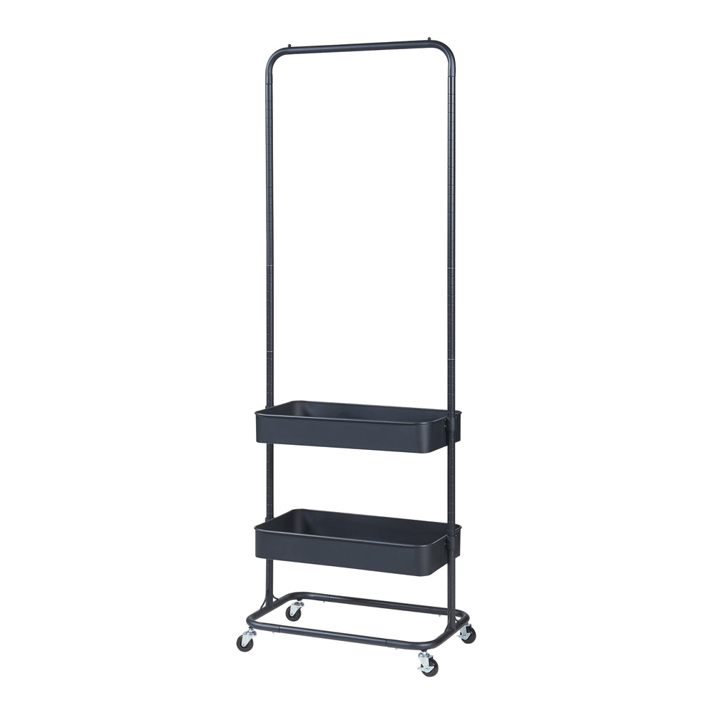 Kledingrek Kumad kapstok op wielen 174,5x58x36 cm [en.casa]