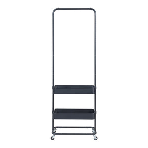 Kledingrek Kumad kapstok op wielen 174,5x58x36 cm [en.casa]