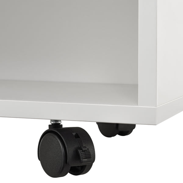 [en.casa] Opbergkast op wielen Barkarö 90x35x41 cm - 2 varianten