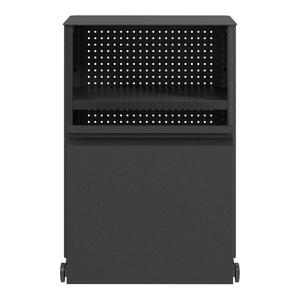 Caisson de bureau à roulettes Velvevn acier 54 x 40 x 36 cm [en.casa]