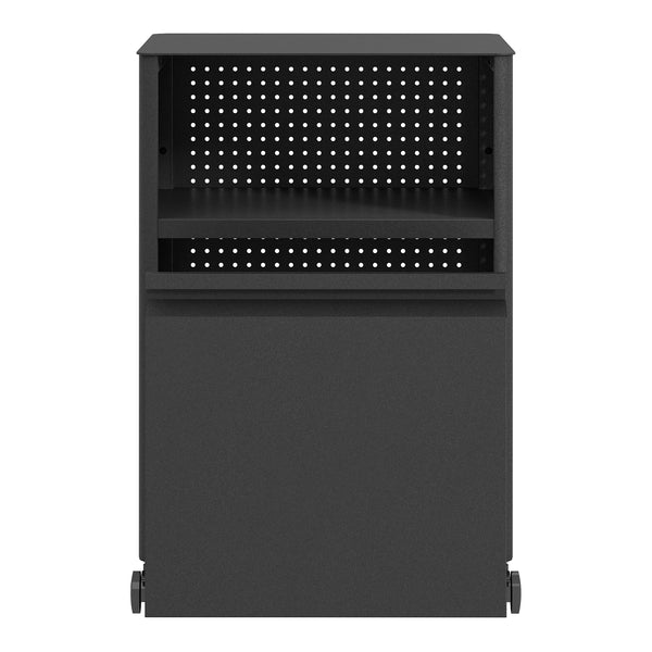 Caisson de bureau à roulettes Velvevn acier 54 x 40 x 36 cm [en.casa]