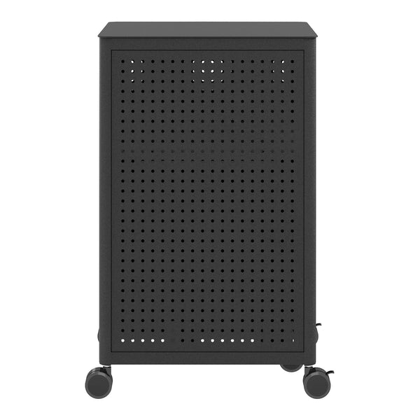 Caisson de bureau à roulettes Velvevn acier 54 x 40 x 36 cm [en.casa]